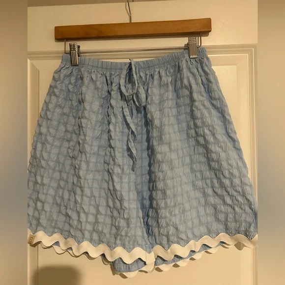 2PC Set Simply Southern Light Blue Pajamas - Picture 3 of 5